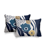 Stivo Floral Reversible Indoor/Outdoor Rectangular Pillow