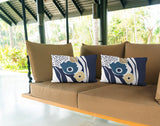 Stivo Floral Reversible Indoor/Outdoor Rectangular Pillow