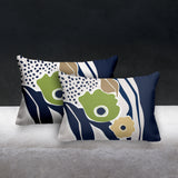 Stivo Floral Reversible Indoor/Outdoor Rectangular Pillow