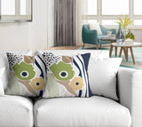 Stivo Floral Reversible Indoor/Outdoor Square Pillow