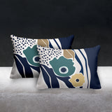 Stivo Floral Reversible Indoor/Outdoor Rectangular Pillow