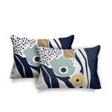 Stivo Floral Reversible Indoor/Outdoor Rectangular Pillow