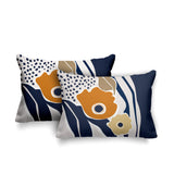 Stivo Floral Reversible Indoor/Outdoor Rectangular Pillow