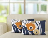 Stivo Floral Reversible Indoor/Outdoor Rectangular Pillow