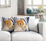 Stivo Floral Reversible Indoor/Outdoor Square Pillow