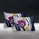 Stivo Floral Reversible Indoor/Outdoor Rectangular Pillow
