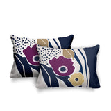 Stivo Floral Reversible Indoor/Outdoor Rectangular Pillow