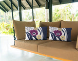 Stivo Floral Reversible Indoor/Outdoor Rectangular Pillow