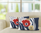 Stivo Floral Reversible Indoor/Outdoor Rectangular Pillow