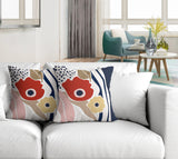 Stivo Floral Reversible Indoor/Outdoor Square Pillow
