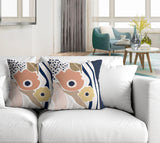 Stivo Floral Reversible Indoor/Outdoor Square Pillow