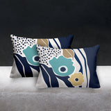 Stivo Floral Reversible Indoor/Outdoor Rectangular Pillow