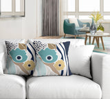 Stivo Floral Reversible Indoor/Outdoor Square Pillow