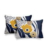 Stivo Floral Reversible Indoor/Outdoor Rectangular Pillow