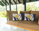 Stivo Floral Reversible Indoor/Outdoor Rectangular Pillow