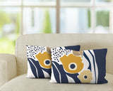 Stivo Floral Reversible Indoor/Outdoor Rectangular Pillow