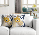 Stivo Floral Reversible Indoor/Outdoor Square Pillow