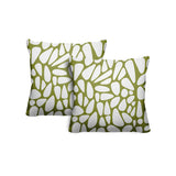 Stone Abstract Reversible Indoor/Outdoor Square Pillow