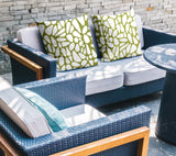 Stone Abstract Reversible Indoor/Outdoor Square Pillow