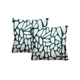 Stone Abstract Reversible Indoor/Outdoor Square Pillow