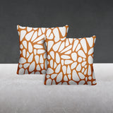 Stone Abstract Reversible Indoor/Outdoor Square Pillow