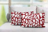 Stone Abstract Reversible Indoor/Outdoor Rectangular Pillow