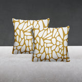 Stone Abstract Reversible Indoor/Outdoor Square Pillow