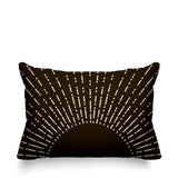 Sunny Abstract Reversible Indoor/Outdoor Rectangular Pillow