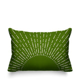 Sunny Abstract Reversible Indoor/Outdoor Rectangular Pillow