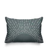 Sunny Abstract Reversible Indoor/Outdoor Rectangular Pillow