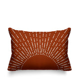 Sunny Abstract Reversible Indoor/Outdoor Rectangular Pillow