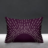 Sunny Abstract Reversible Indoor/Outdoor Rectangular Pillow