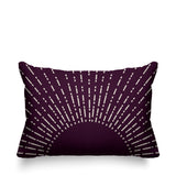 Sunny Abstract Reversible Indoor/Outdoor Rectangular Pillow