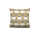 Swire Nautical Knot Square Indoor/Outdoor Throw Pillow