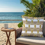 Swire Nautical Knot Square Indoor/Outdoor Throw Pillow