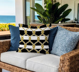 Swire Nautical Knot Square Indoor/Outdoor Throw Pillow