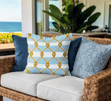 Swire Nautical Knot Square Indoor/Outdoor Throw Pillow