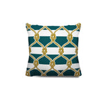 Swire Nautical Knot Square Indoor/Outdoor Throw Pillow