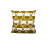 Swire Nautical Knot Square Indoor/Outdoor Throw Pillow