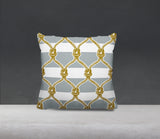 Swire Nautical Knot Square Indoor/Outdoor Throw Pillow