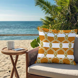 Swire Nautical Knot Square Indoor/Outdoor Throw Pillow