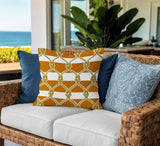 Swire Nautical Knot Square Indoor/Outdoor Throw Pillow