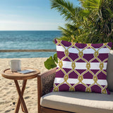 Swire Nautical Knot Square Indoor/Outdoor Throw Pillow