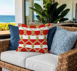 Swire Nautical Knot Lumbar Indoor/Outdoor Throw Pillow