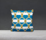 Swire Nautical Knot Square Indoor/Outdoor Throw Pillow