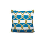 Swire Nautical Knot Square Indoor/Outdoor Throw Pillow