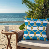 Swire Nautical Knot Lumbar Indoor/Outdoor Throw Pillow