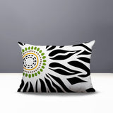 Syna Floral Burst Reversible Indoor/Outdoor Rectangle Pillow