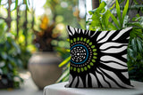 Syna Floral Burst Reversible Indoor/Outdoor Rectangle Pillow