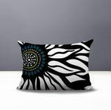 Syna Floral Burst Reversible Indoor/Outdoor Rectangle Pillow